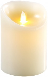 Echtwachskerze-Licht