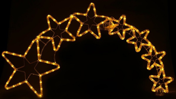 Lunartec-Weihnachtsdeko-Kometenschweif-Test